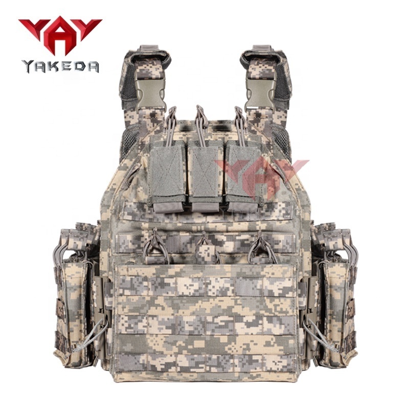 YAKEDA In Stock Hunting Vest Chaleco Tactico Personal Protective Plate Carrier Tactical Vest Colete Tatico