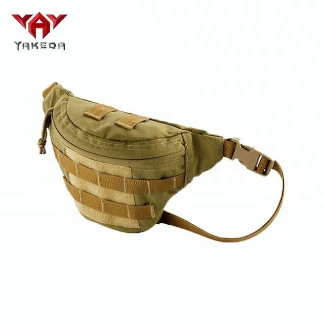 Yakeda custom Tactical belly Pouch men security Duty Molle fanny pack Waist bag