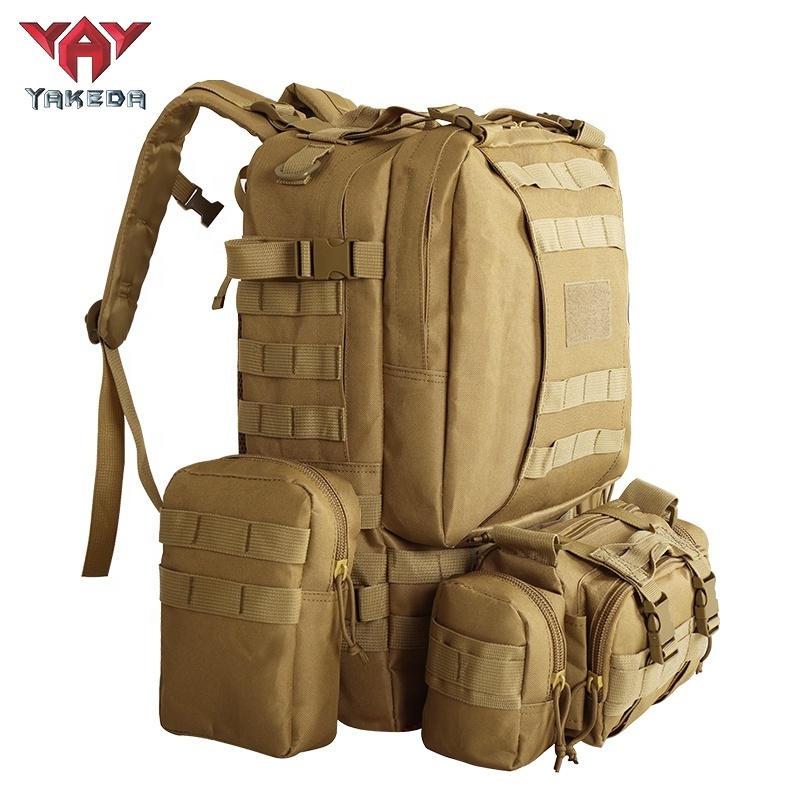 YAKEDA Custom Combat Outdoor Travel Climbing Camping Mountaineering Tactical Backpack