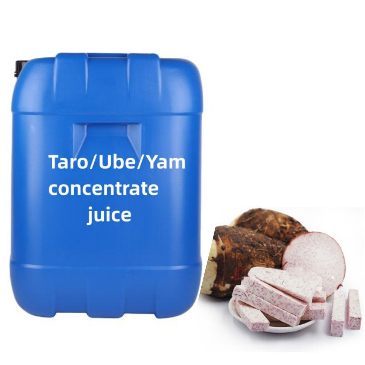 High concentrate food grade 100% pure Taro extract liquid Ube concentrate juice Taro&Ube&Yam flavor