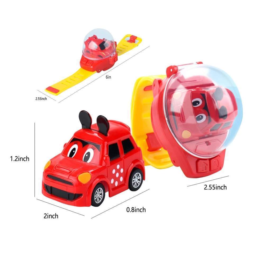 Top selling toys Mini Infrared watch remote car toys portable watch control RC car