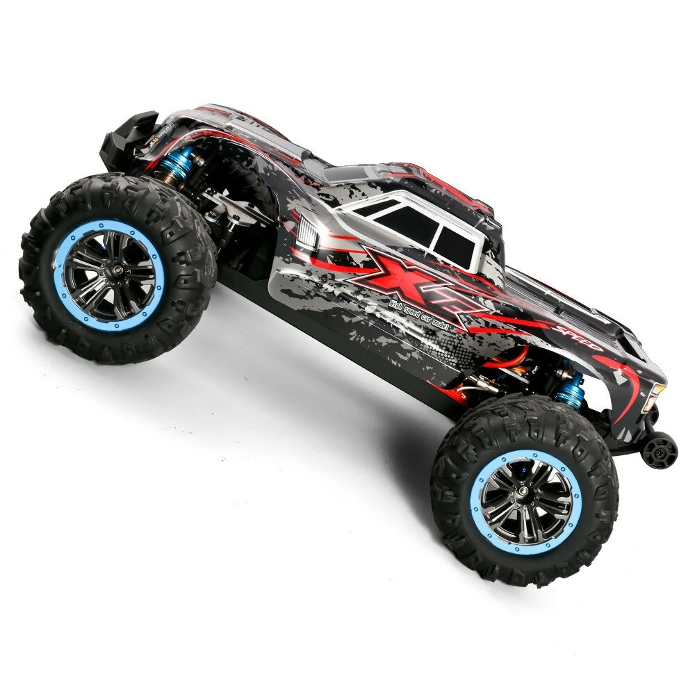 1/10 2.4G 4WD 80km/h Brushless RC Remote Control Cars Off-Road Vehicles Metal Chassis Waterproof for Adults with High Speed