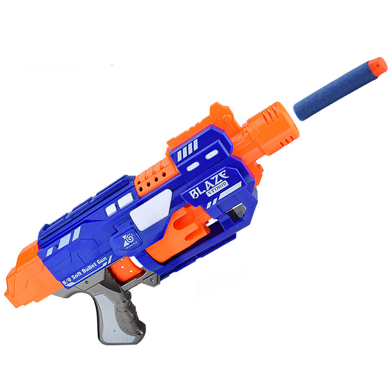 ODM OEM Small Toy Guns Electric with Sound and Foam Bullets Dart Blaster Long Range Shoot guns for Boys Free Sample