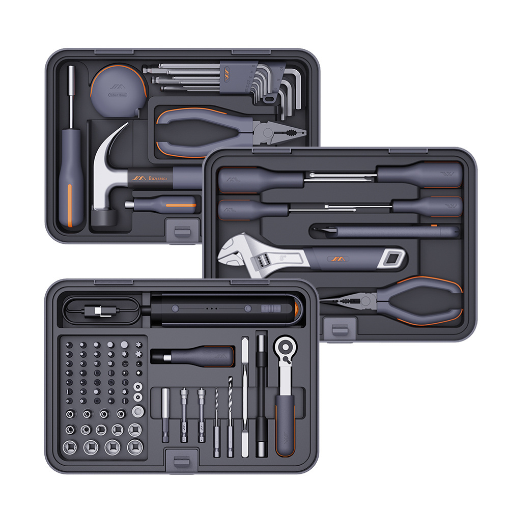 JIMIBOX X3-ABI Master Functional Tool Set Household Box Hand Tool Set