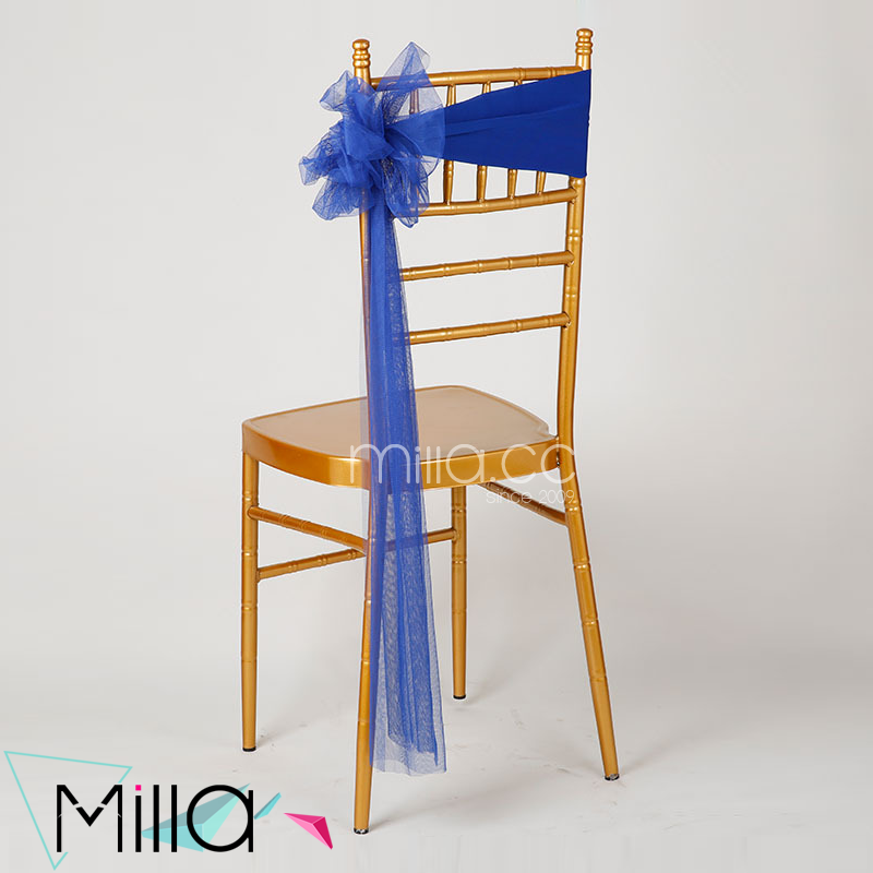 2023 New design Event Decoration  flower chair sash for weddings