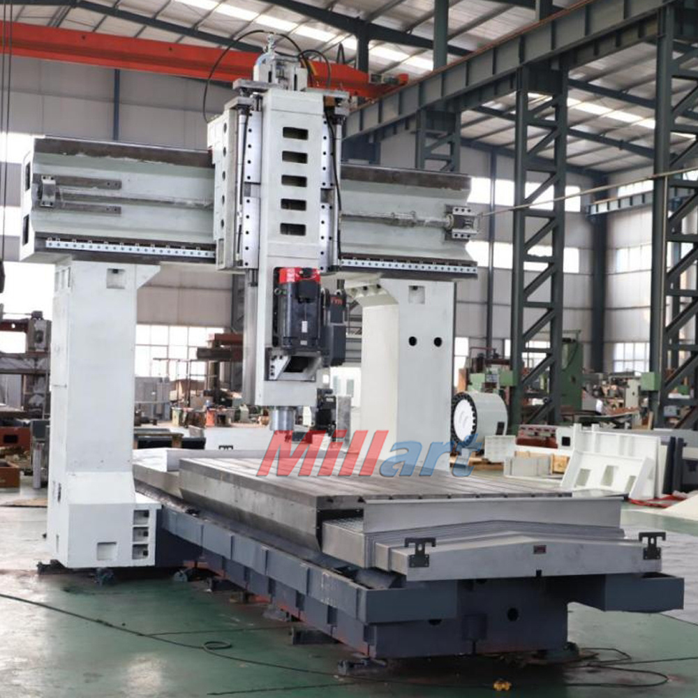 XH2420 Heavy Duty Gantry Milling Machine/5 Axis CNC Milling Center/OEM Double Column Machining Center