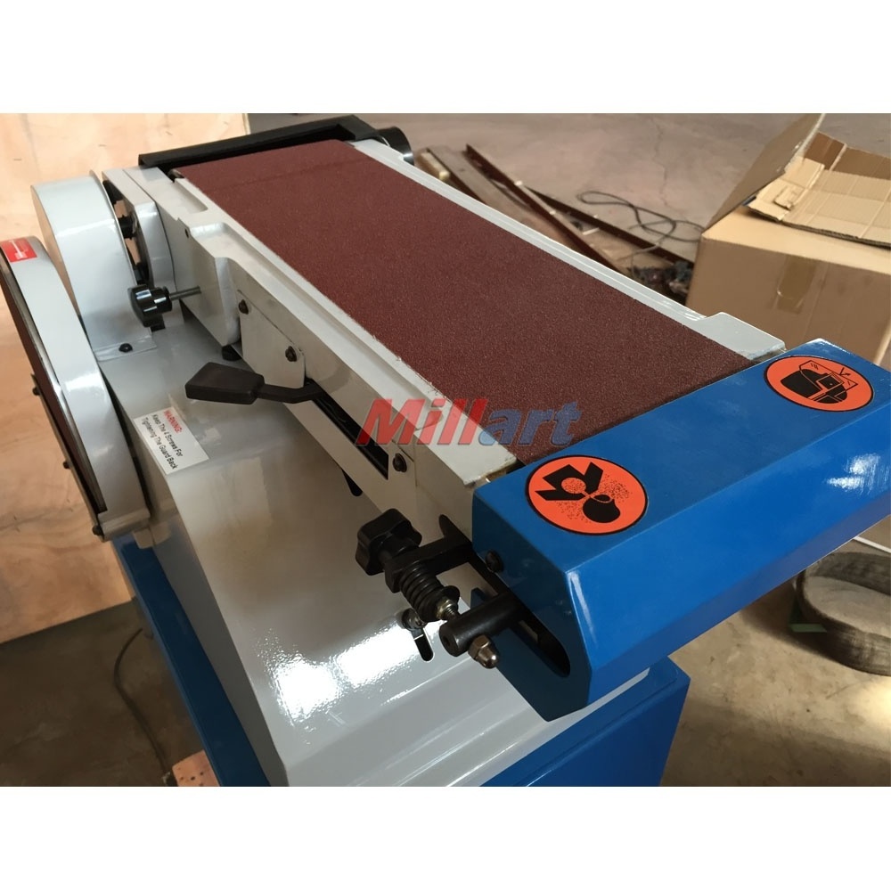 BTM250 TTMC Large Surface Polishing Machine/ Belt Grinder for Metal and Wood/ Abrasive Belt Polishing Machine