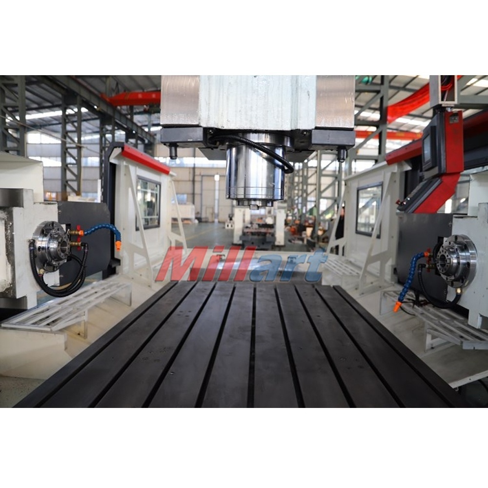 XH2420 Heavy Duty Gantry Milling Machine/5 Axis CNC Milling Center/OEM Double Column Machining Center