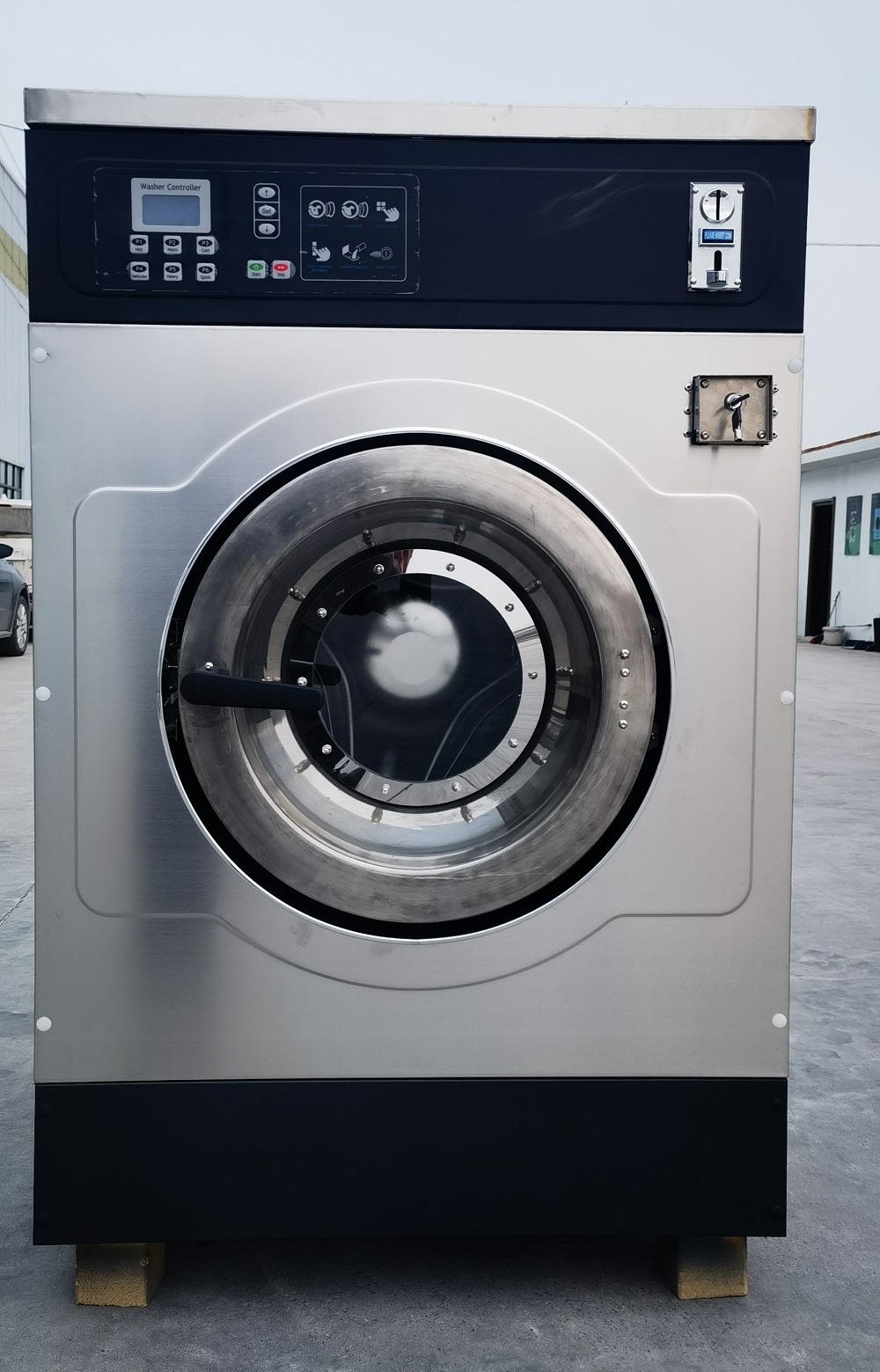 self service laundromat washing vending machine price