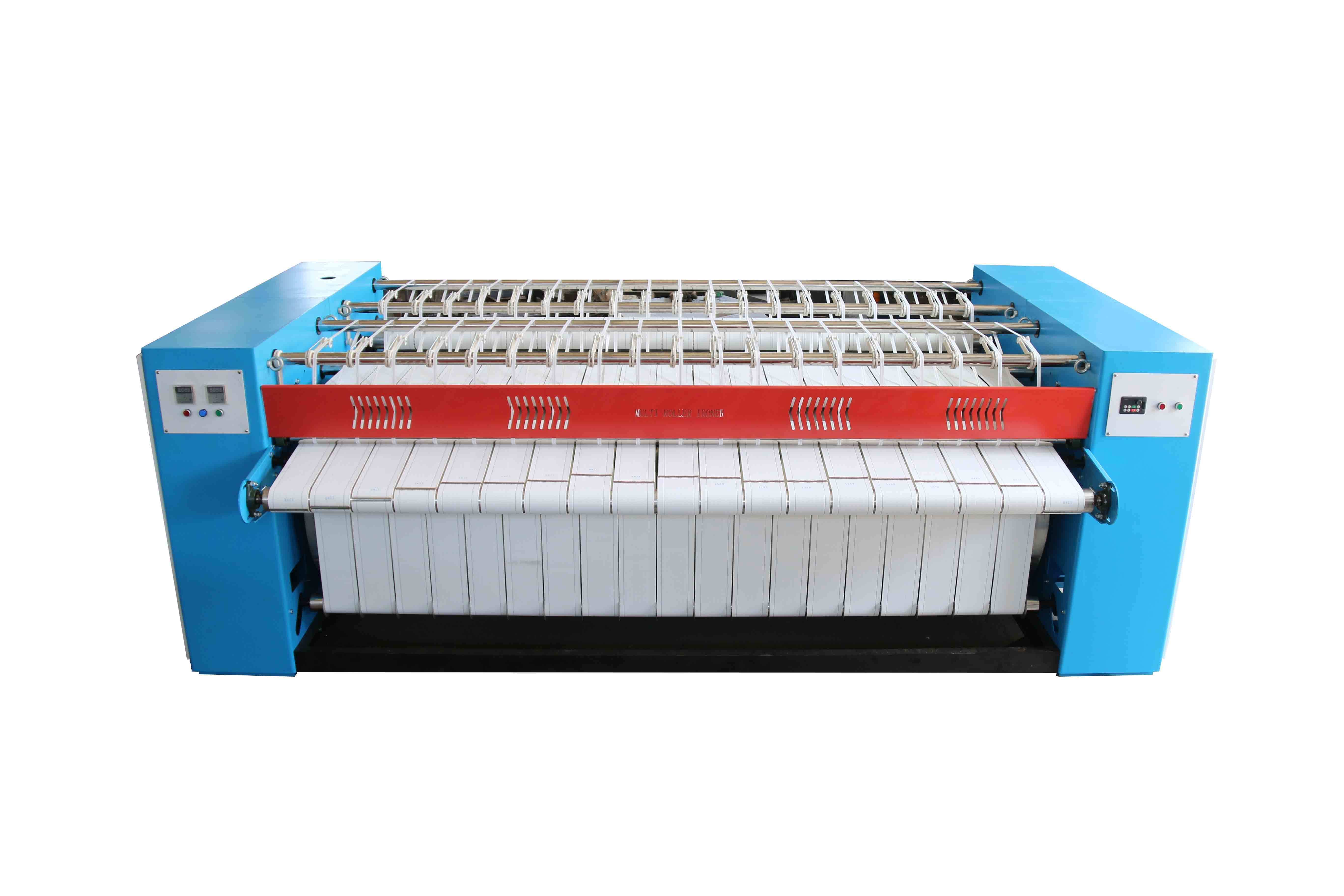 Commercial Double Roller Electric Type Flat Ironing Machine For Hotel Bedsheets