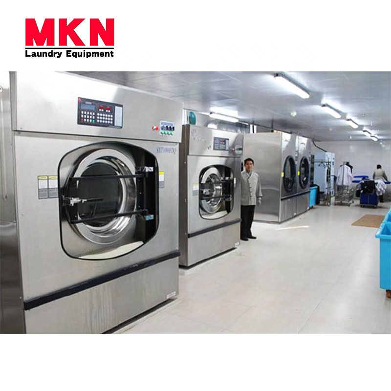 50Kg Professional Laundry Machine Industrial Laundry Clothes Washing Machines Industrial Washer Washing Cloth Electric 3 Years