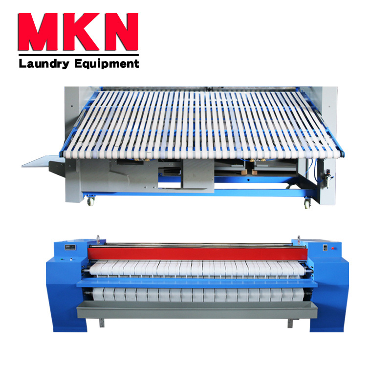 3/3.3m Hot Sale Fully Automatic Steam Heating Roller Flatwork Ironer Bed Sheet Ironing Machine Industrial Use