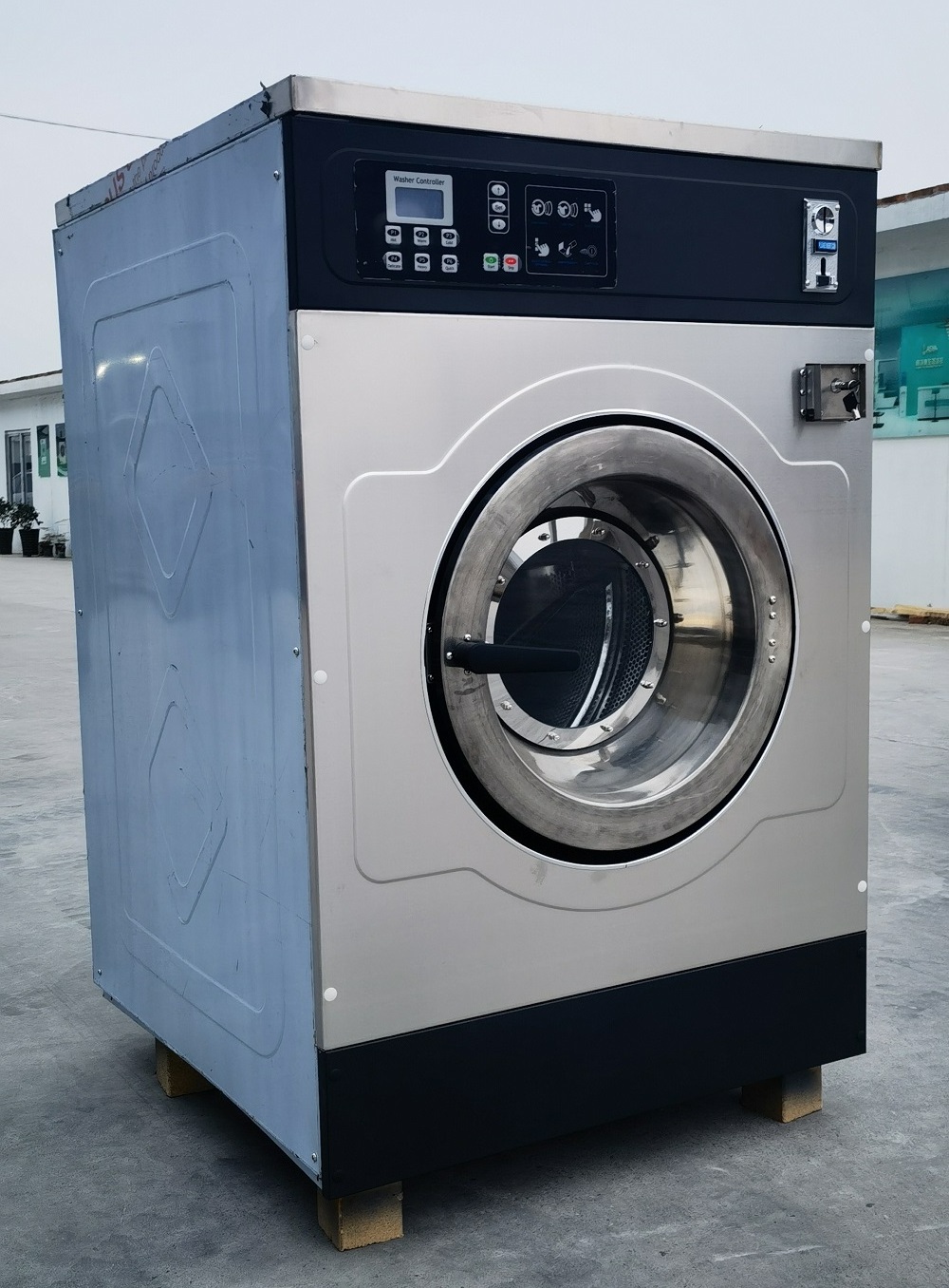 self service laundromat washing vending machine price