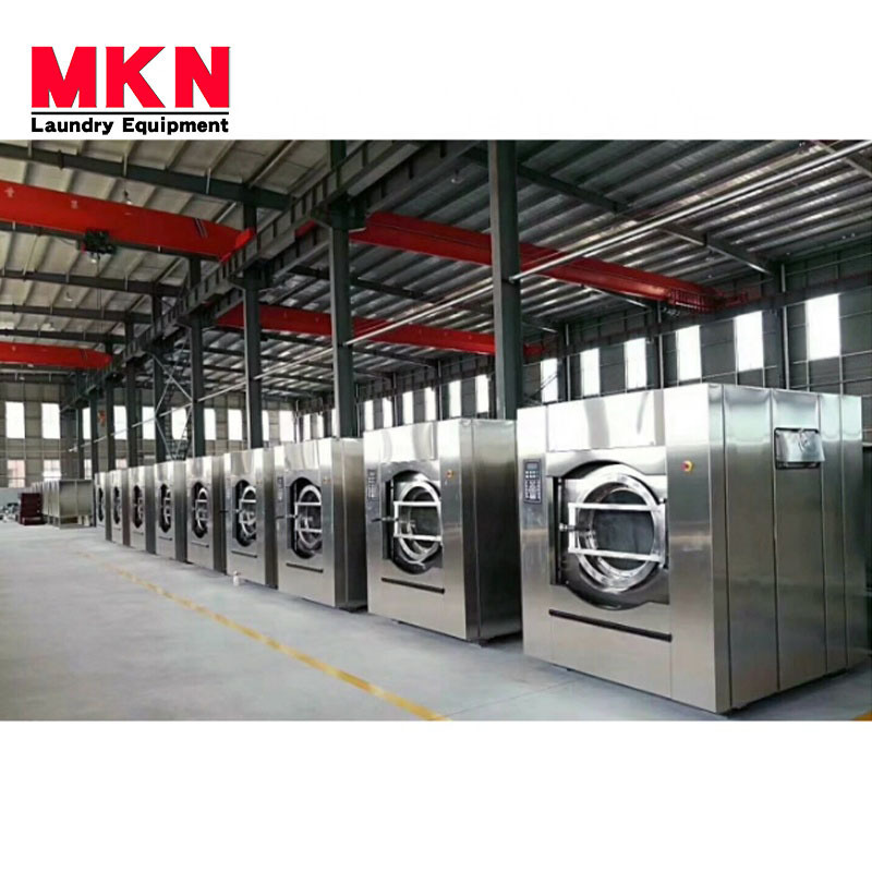 50Kg Professional Laundry Machine Industrial Laundry Clothes Washing Machines Industrial Washer Washing Cloth Electric 3 Years