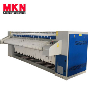 3000mm Fully Automatic Steam Heating Roller Flatwork Ironer Bed Sheet Ironing Machine