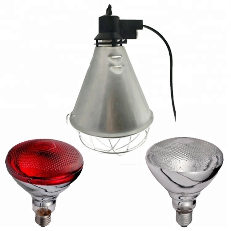 Infrared Heat Lamp Lampshade Aluminum Reflectors