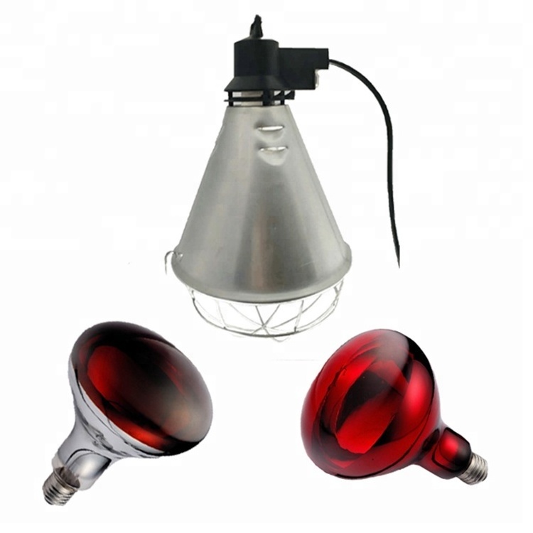 Infrared Heat Lamp Lampshade Aluminum Reflectors