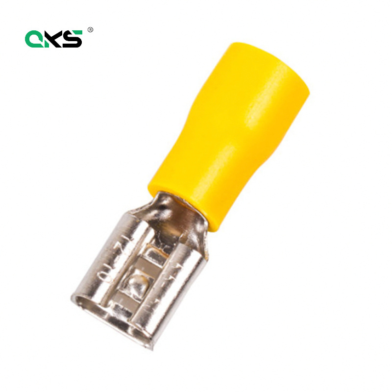 FDD  Insulated Wire Spade Female Quick Disconnect Terminals With Pvc Insulation