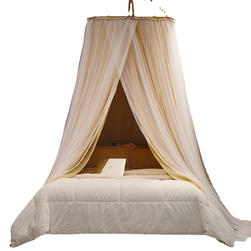 New dome dustproof mosquito net integrated shading bed curtain, dome hanging pattern net, bedside children's tent, adult