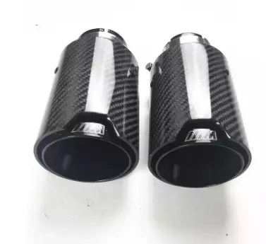 New Style Chrome Stainless Steel Carbon Fiber Muffler Exhaust Tip For BMW M2 M3 M4 F87 F80 F82 F83 M5 F10 M6 F12 F13 X5M X6M