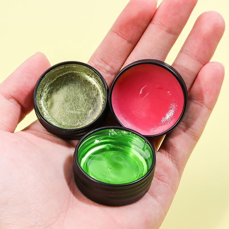 Colorful lash lift wax balm Super Sticky lash glue Fast dry Fruity lashlift diy eyelash lifting Apple flavor lash lift glue balm