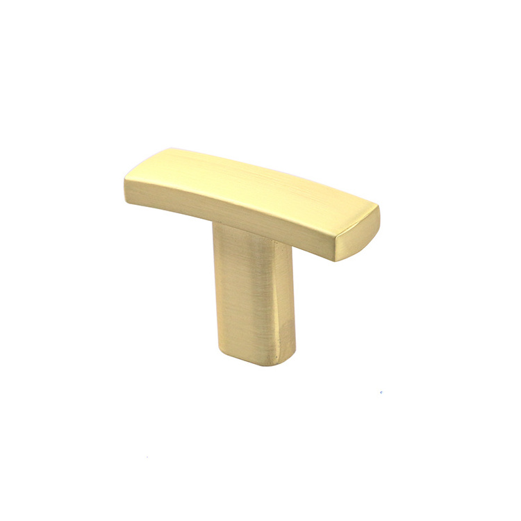 factory fancy T Bar Handle Cabinet Handles Drawer Pull Handles millions hardware polished gold cabinet pull