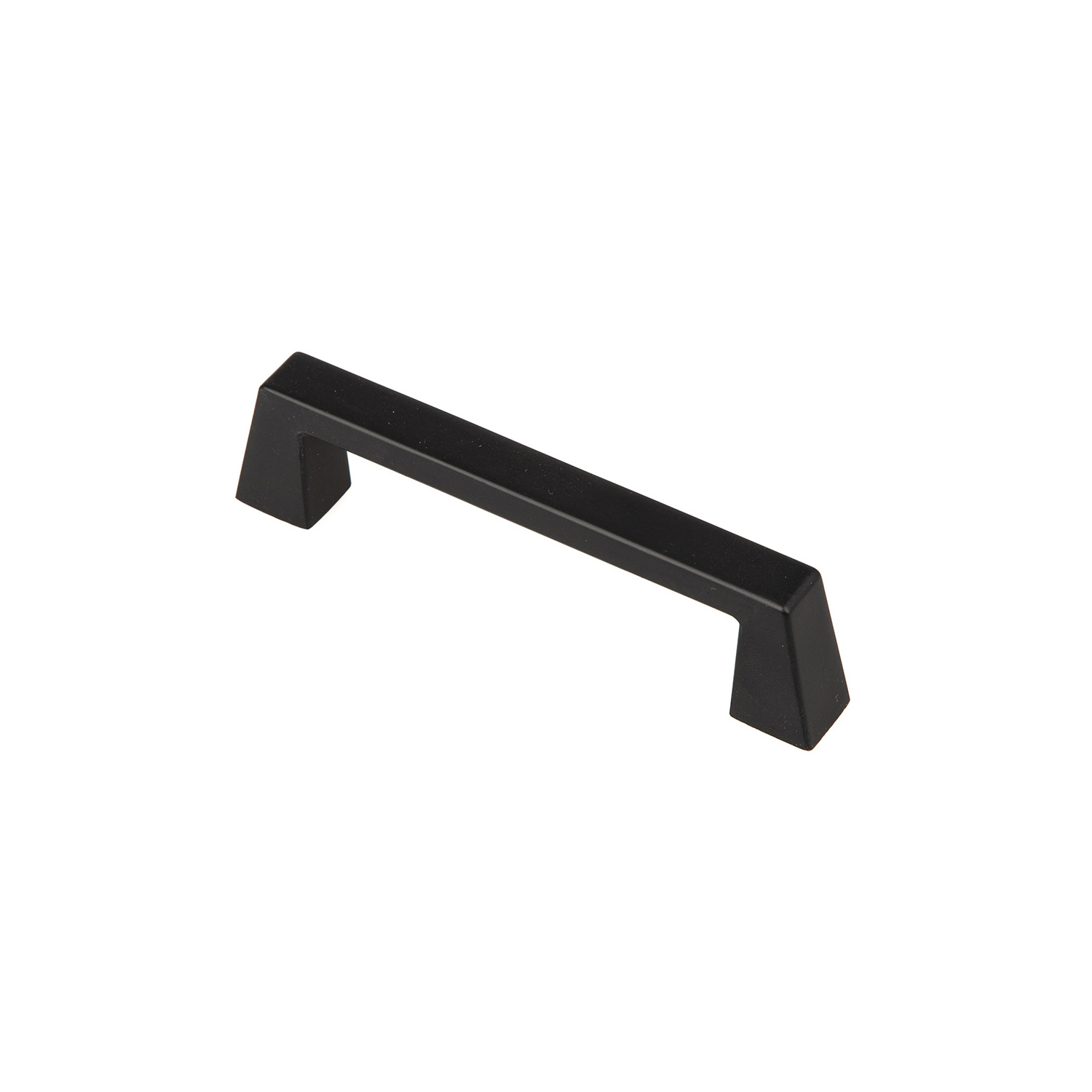 factory price bedroom alloy drawer pull modern kitchen cabinet handles black matte for furniture