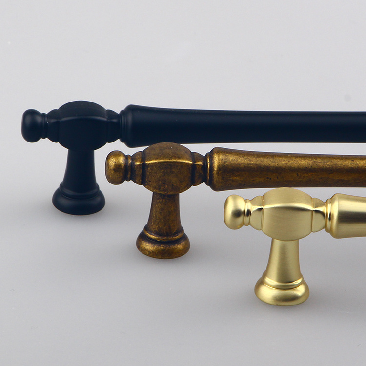 Brushed Brass Cabinet Pulls Drawer Handle Pulls Antique Coffee Kitchen Handles Wardrobe Handles Dresser knobs Cabinet Hardware