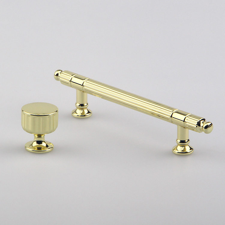 Unique Modern Cabinet Hardware Light Luxury Wardrobe Handle Brass Drawer Knob Kitchen Pull Creative Brass Bar Pulls