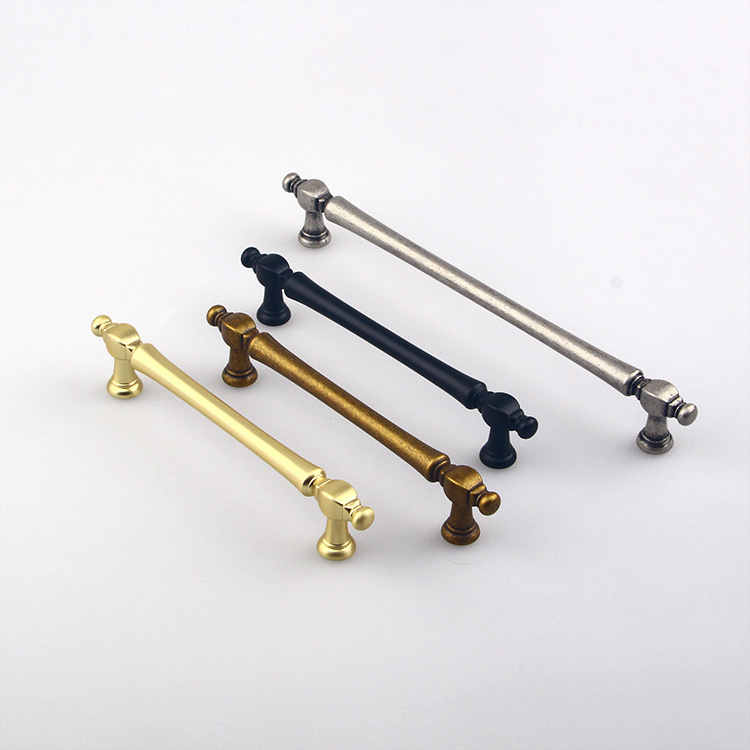 Brushed Brass Cabinet Pulls Drawer Handle Pulls Antique Coffee Kitchen Handles Wardrobe Handles Dresser knobs Cabinet Hardware