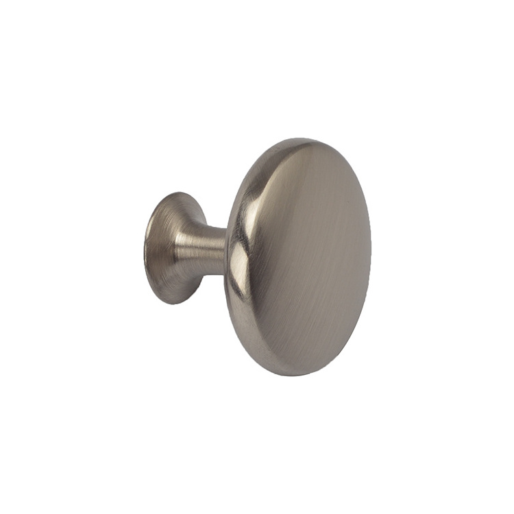 Cheap Cabinet Knob Round Small Drawer Dresser Aluminum Knob Mushroom Shape Furniture Door Pulls Knob brass handle