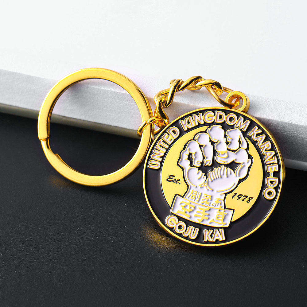 Personalized Cute Promotional Metal Keychain With Qr Code Metal Alloy Keychains Custom Enamel Keychain