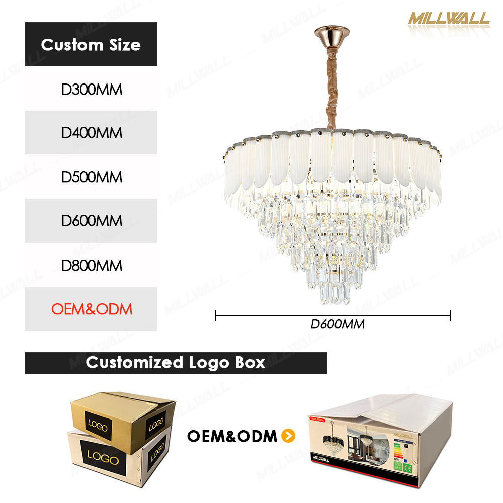 Hotel Glass Crystal Vintage Cable Suspension Ampoules Wood Chandelier Hanging Pendant Light Rustice Chandelier  Ceiling Lights