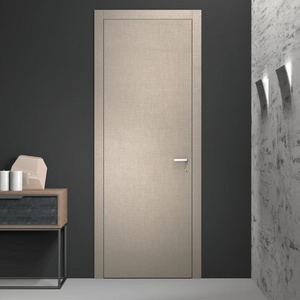 Hot sale interior door set home room bedroom door project melamine wood door