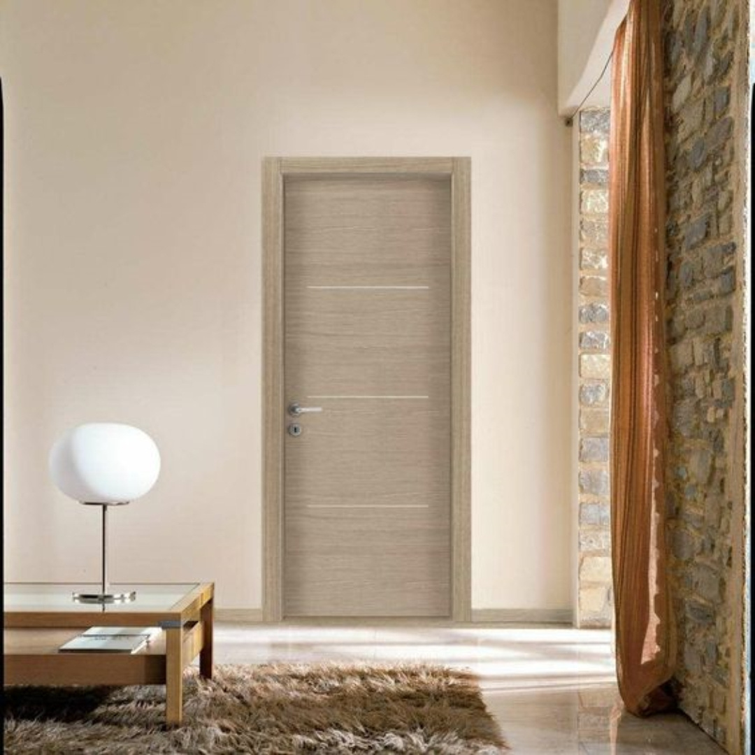 Hot sale interior door set home room bedroom door project melamine wood door