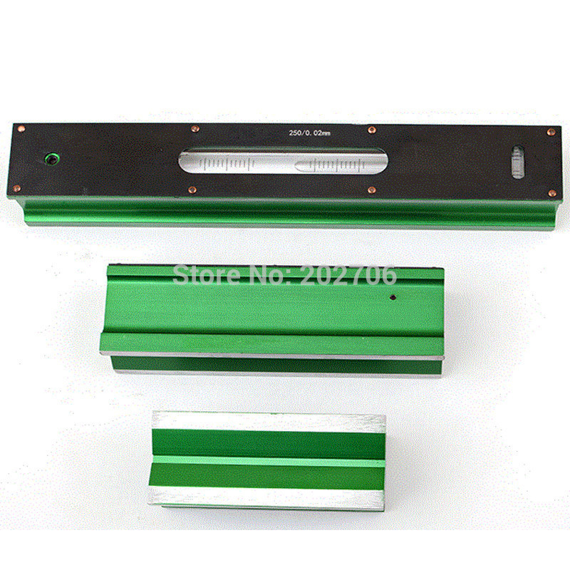 High precision 0.02mm 100/150/200/250/300mm Master Mechanical Bar Level meter mechanic spirit level Instrument Measurement Level