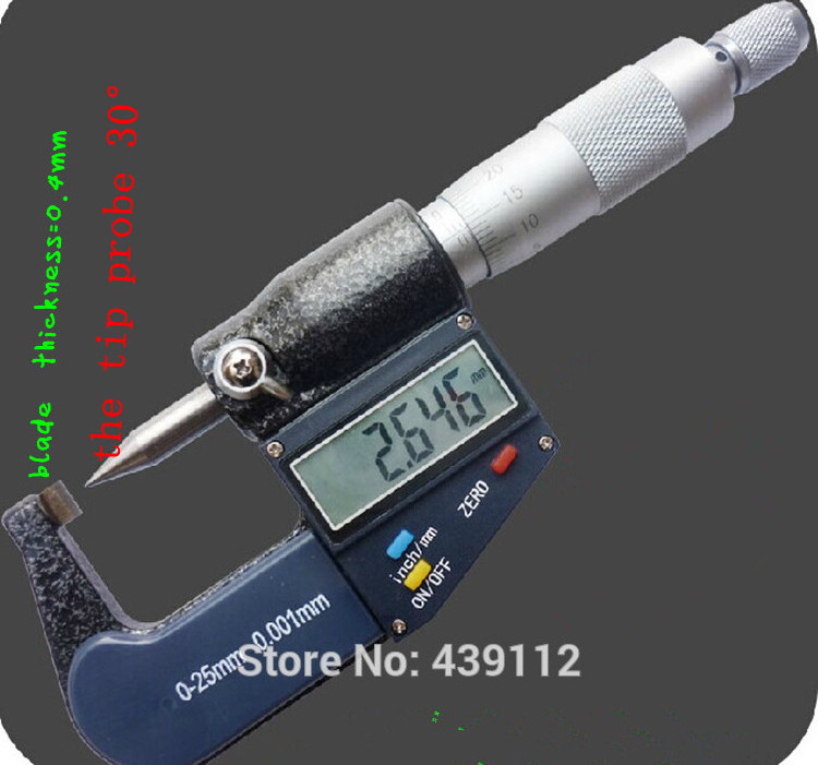 Digital Single Point Micrometers Electronic blade micrometer