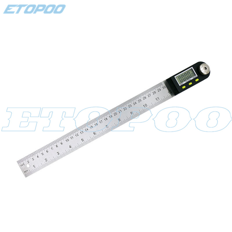 200mm 8inch Stainless Steel Digital Angle Ruler Finder Meter Protractor Inclinometer Goniometer Electronic Angle Gauge