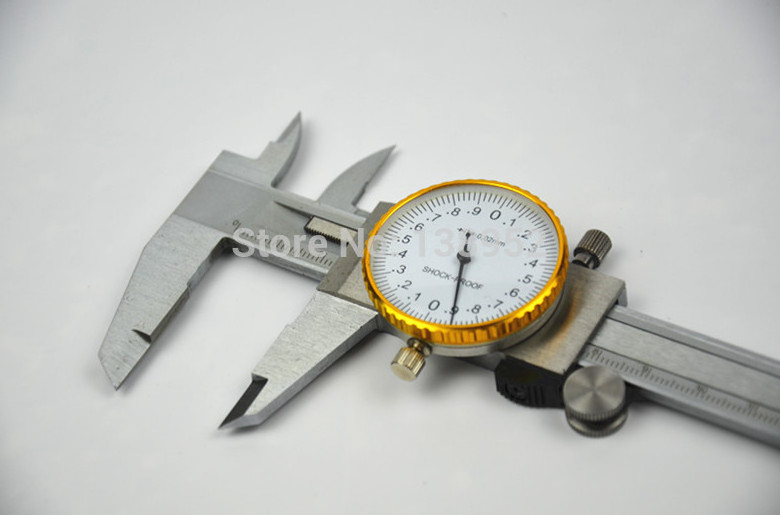 150mm 6inch Shock proof Dial Caliper precision 0-150mm Dial Vernier Caliper micrometer Dial gauge