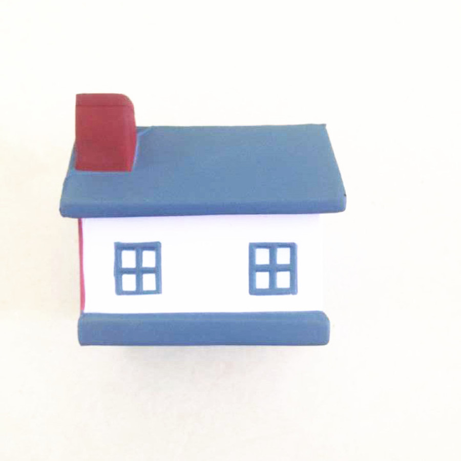 PU foam house stress ball stress toy house gift