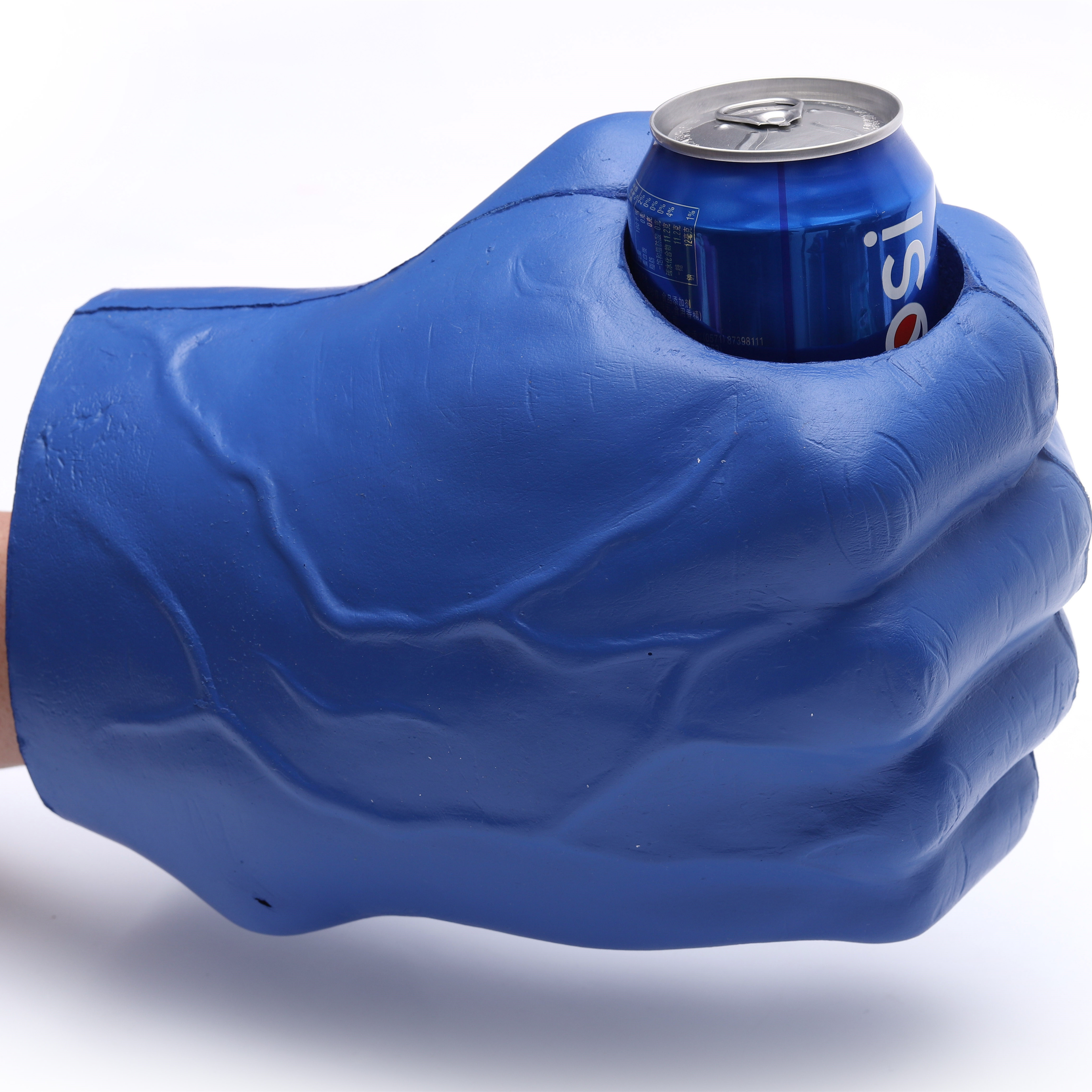 PU foam fist can holder stress ball bottle holder stress toy