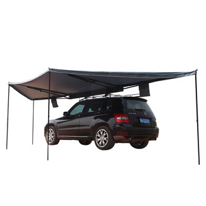 180 degree car side awning with side walls car traveling family camp car 270 awning tent