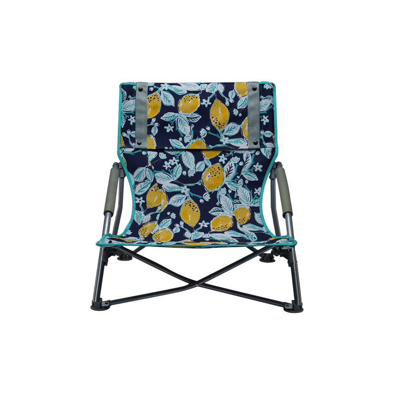 Outdoor Lightweight Low Seat Foldable Camping Beach Chair