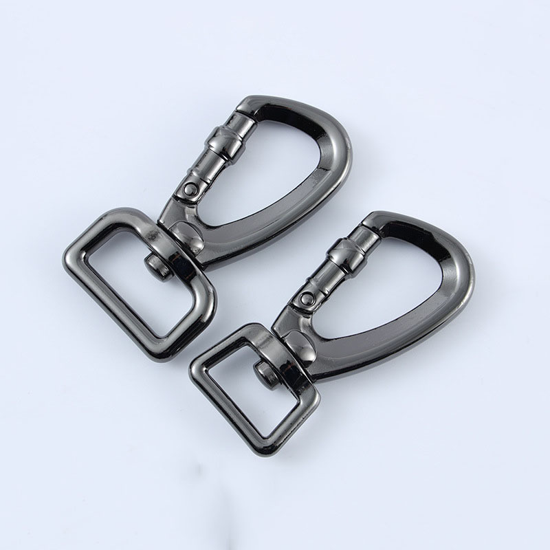 Zinc Alloy Dog Collar Swivel Snap Hook Buckle Metal Carabiner For Pet Swivel Dog Leash Carabiner Hook