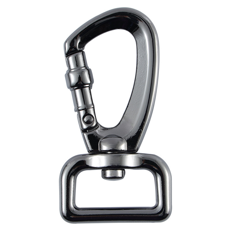 Zinc Alloy Dog Collar Swivel Snap Hook Buckle Metal Carabiner For Pet Swivel Dog Leash Carabiner Hook