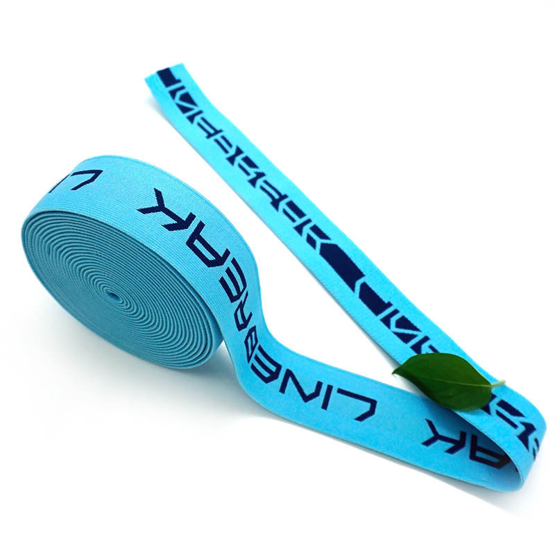 Eco-friendly Factory Custom Elastic Webbing Wholesale Jacquard Elastic Band For Headlamp Strap