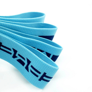 Eco-friendly Factory Custom Elastic Webbing Wholesale Jacquard Elastic Band For Headlamp Strap