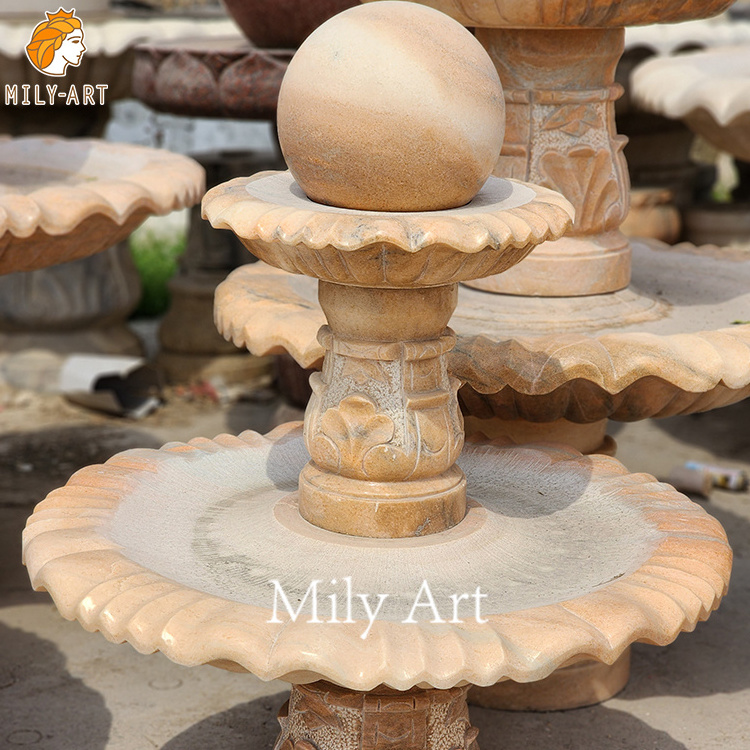 Manufacturer Wholesale Outdoor Decor Floating Marble Sphere Ball Fountain