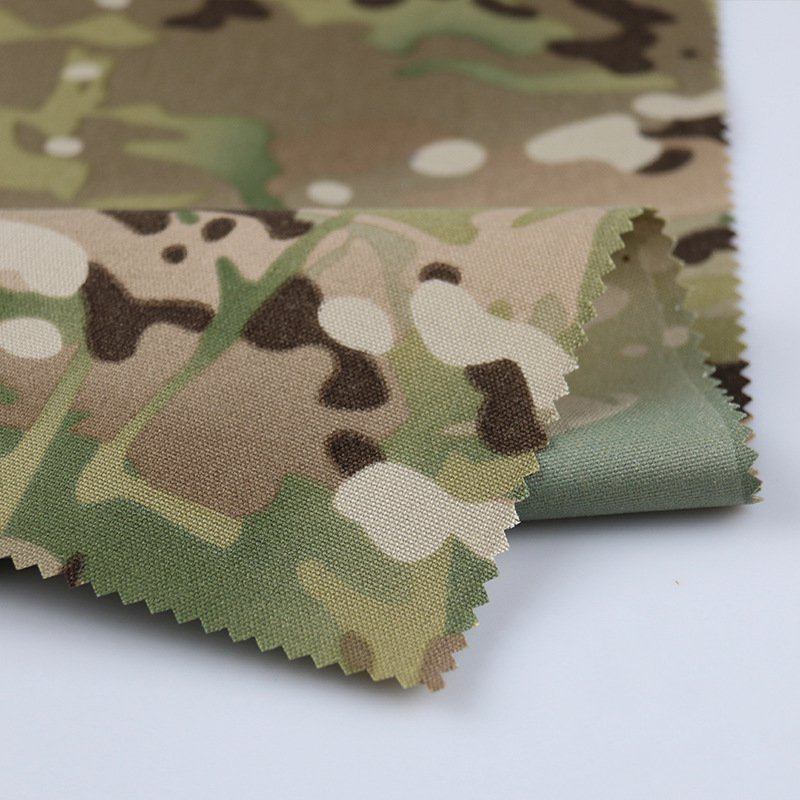 RTS Waterproof Pu Coated 500D Nylon Flectarn Camouflage Cordura Multicam Fabric