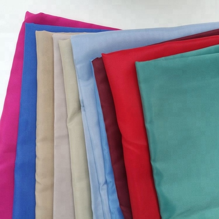 100 Poly Taffeta Lining Fabrics Taffetas Polyester Taffeta 190T Lining Fabric